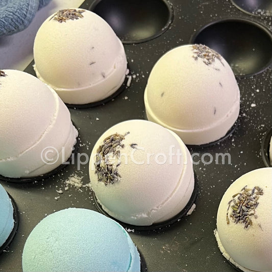 Soft as a Baby's Butt Goat Milk Bath Bomb - Large