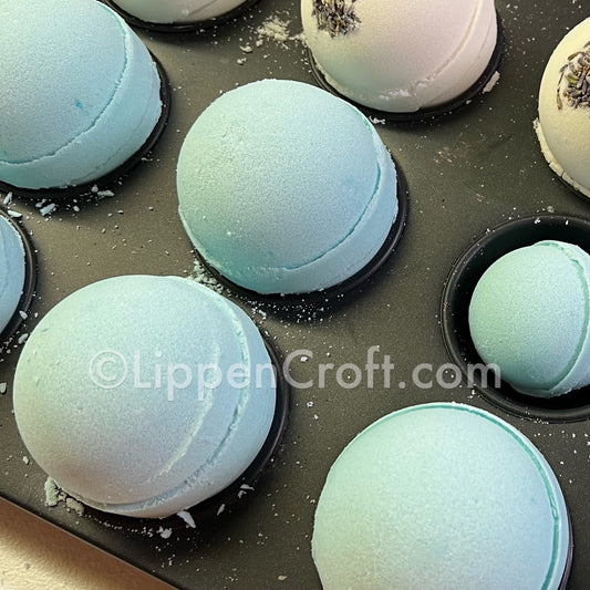 Blueberry Thyme Goat Milk Bath Bomb - Large