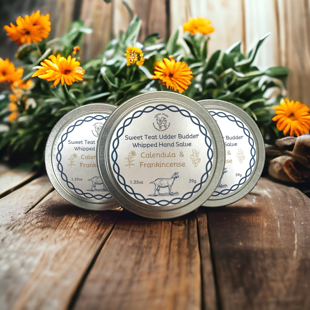 Calendula & Frankincense Sweet Teat Udder Budder Whipped Skin Salve