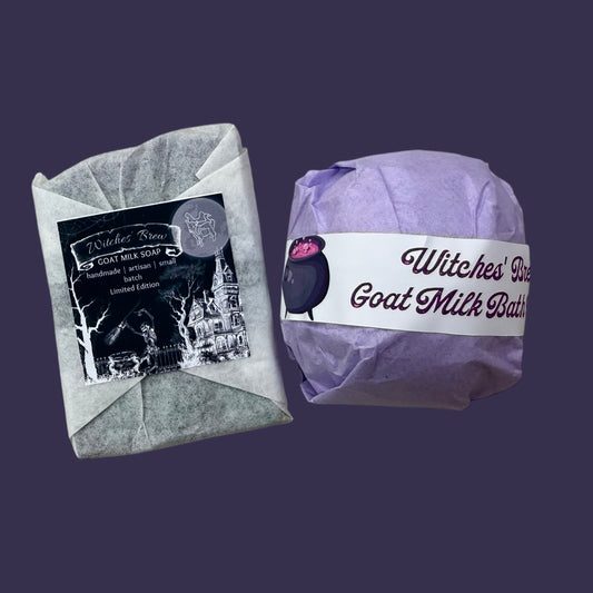 Witches' Brew Goat Milk Bath Bombs