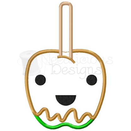Candied-Caramel Apple Machine Applique Design