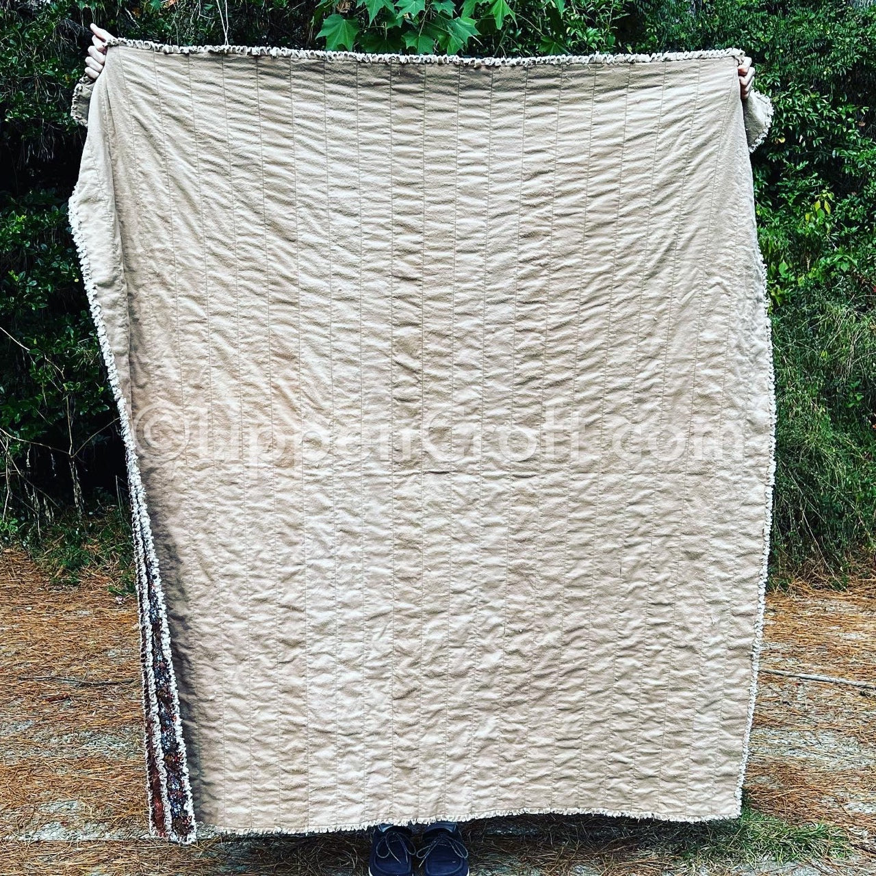 Fall Vibes Striped Rag Quilt