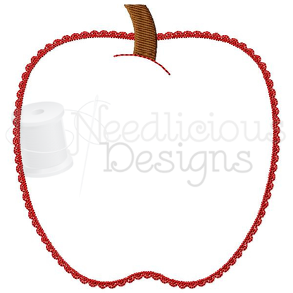 A Little Apple Machine Applique Design