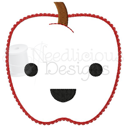 A Little Apple Machine Applique Design