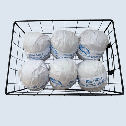 Fresh Rain Goat Milk Bath Bomb