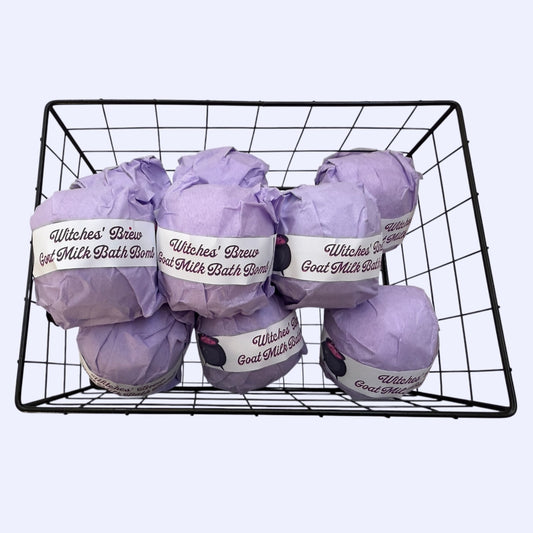 Witches' Brew Goat Milk Bath Bombs