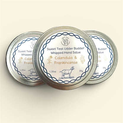 Calendula & Frankincense Sweet Teat Udder Budder Skin Salve